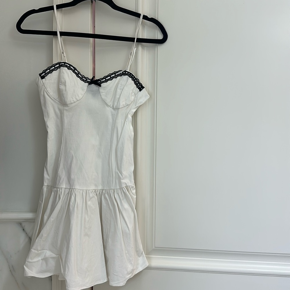 Zara white dress
